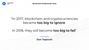 Don Tapscott. The blockchain quote