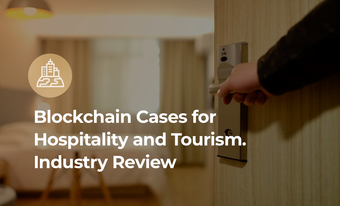 Hospitality and blockchain. Cover